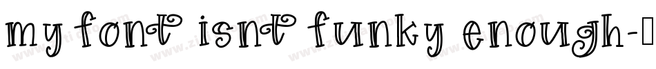 my font isnt funky enough字体转换